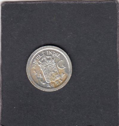 Beschrijving: 1/4 Gulden  